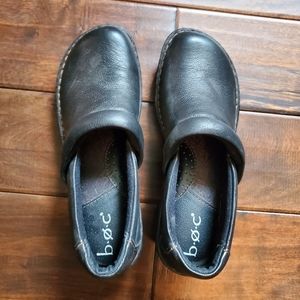 BOC black clogs